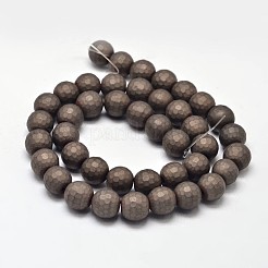 Electroplate Non-magnetic Synthetic Hematite Beads Strands&nbsp;G-I175-19