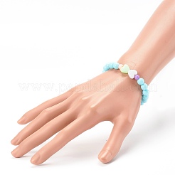 Stretch Kids Beaded Necklace & Bracelet Jewelry Sets&nbsp;SJEW-JS01198