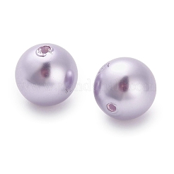Baking Paint Pearlized Glass Pearl Round Beads&nbsp;HY-Q001-02A-03