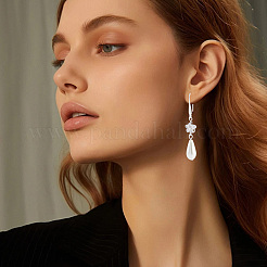 40Pcs 2 Colors Eco-Friendly Brass Earring Hooks&nbsp;KK-SC0006-47