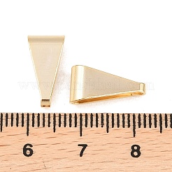 Brass Snap on Bails&nbsp;KK-C163-02G