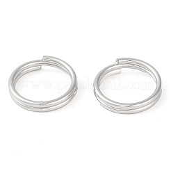 Brass Split Rings&nbsp;KK-N254-44B-P