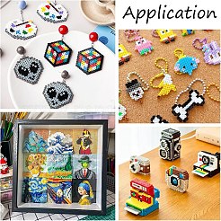 12Pcs 12 Styles Plastic Pegboards for  Mini Fuse Beads&nbsp;DIY-YW0017-55