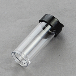Plastic Bead Containers With Black Lid&nbsp;X-CON-S040