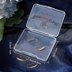 10Pcs Brass Micro Pave Cubic Zirconia Earring Hooks&nbsp;KK-BBC0004-92