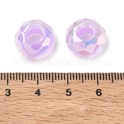 Electroplate Transpant Resin European Beads&nbsp;RE-CBAFF00-02E