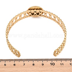304 Stainless Steel Cuff Bangle Making&nbsp;STAS-F366-11B-G