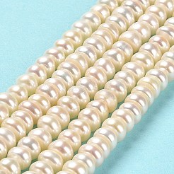 Natural Cultured Freshwater Pearl Beads Strands&nbsp;PEAR-J007-02