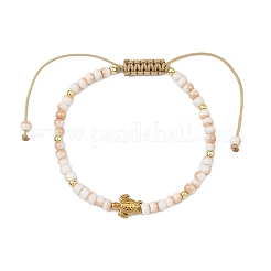 Glass Seed Beads Braided Bead Bracelets&nbsp;BJEW-JB13836
