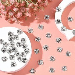 50Pcs Tibetan Style Alloy Pendants&nbsp;FIND-YW0010-36