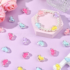 80Pcs Transparent Acrylic Beads&nbsp;TACR-SP0001-39
