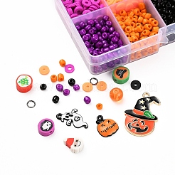 850Pcs Geometry Glass Seed & Polymer Clay Beads&nbsp;DIY-YW0002-75