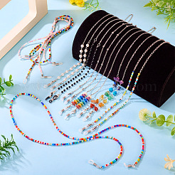 9Pcs 9 Styles Eyeglasses Chains&nbsp;AJEW-TA0002-46