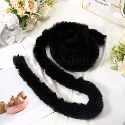 2Pcs 2 Colors Faux Fur Chenille Stick Fabric Roll for Christmas Tree Decor or Wreath Bows Craft&nbsp;FIND-CY0002-10A