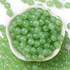 Imitation Jade Glass Seed Beads&nbsp;SEED-Z004-J8MM-07