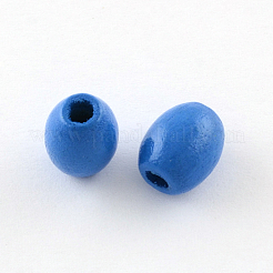 Dyed Natural Wood Beads&nbsp;X-WOOD-R249-032