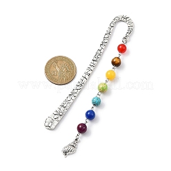 Marine Theme Alloy Hook Bookmarks&nbsp;AJEW-JK00279-04