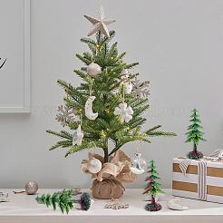 50Pcs Tree Miniature Ornaments&nbsp;AJEW-SP0003-59