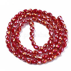 Opaque Glass Beads Strands&nbsp;X-EGLA-T008-16I