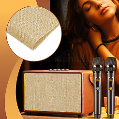 Burlap Speaker Grill Cloth&nbsp;AJEW-WH0459-94C