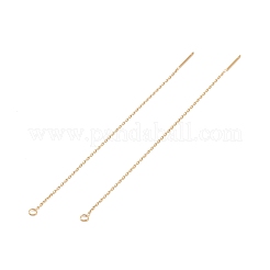 Ion Plating(IP) 304 Stainless Steel Stud Earring Finding&nbsp;STAS-E161-06G
