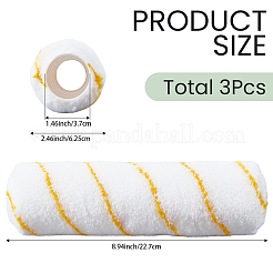 3Pcs Microfiber Paint Roller Brush&nbsp;DIY-GF0012-95
