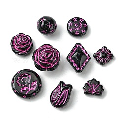 9 Style Opaque Acrylic Beads&nbsp;OACR-FS0001-51