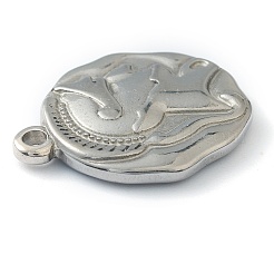 Non-Tarnish 304 Stainless Steel Pendants&nbsp;LS-STAS-O145-02P