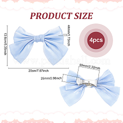 Polyester & Alloy & Iron Clamp&nbsp;DIY-WH0591-095B