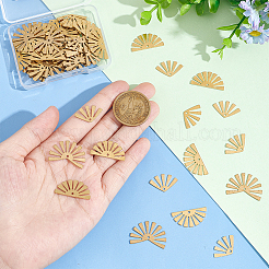 60Pcs 3 Style Brass Pendants&nbsp;KK-BC0011-63