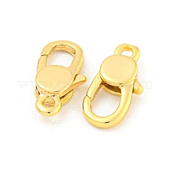 Brass Lobster Claw Clasps&nbsp;KK-K382-05G