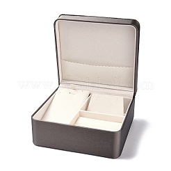 PU Leather Jewelry Set Boxes&nbsp;CON-Z005-02A