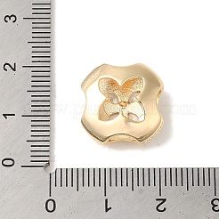 Rack Plating Brass Glass Pendants&nbsp;KK-S368-05G