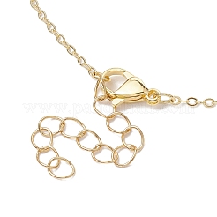 Alloy Enamel Starfish Pendants Necklaces&nbsp;NJEW-JN04770
