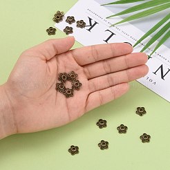 Tibetan Style Alloy Bead Caps&nbsp;K0P34071