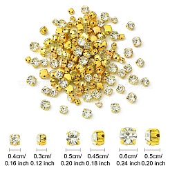 150Pcs 3 Styles Sew on Rhinestone&nbsp;KK-YW0002-74