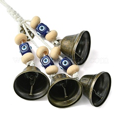 Iron Witch Bells for Door Knob Protection&nbsp;HJEW-JM02186