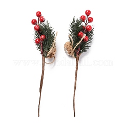 Plastic Artificial Winter Christmas Simulation Pine Picks Decor&nbsp;DIY-P018-F01