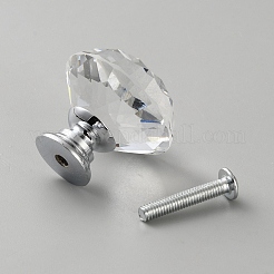 Glass & Aluminium Alloy Cabinet Handles&nbsp;AJEW-WH20018-177P-01