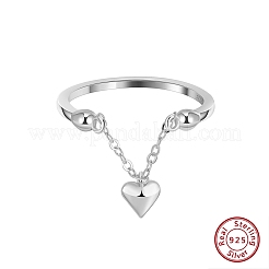 925 Sterling Silver Finger Rings for Women&nbsp;RJEW-C133-02P