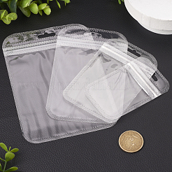 100Pcs 4 Styles Transparent Plastic Resealable Packaging Bags&nbsp;OPP-TA0001-03