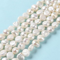 Natural Cultured Freshwater Pearl Beads Strands&nbsp;PEAR-E018-71