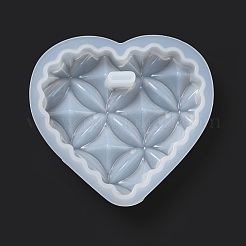 DIY Embossed Flower Pattern Pendant Silicone Molds&nbsp;DIY-G079-01C