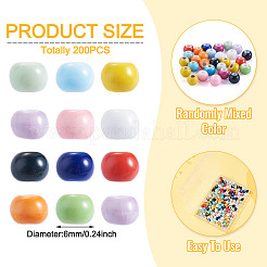 200Pcs Handmade Porcelain Beads&nbsp;PORC-TA0001-62
