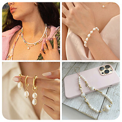 60Pcs 3 Styles Natural Cultured Freshwater Pearl Beads Strands&nbsp;PEAR-TA0001-22