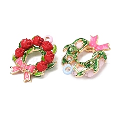 Alloy Enamel Pendants&nbsp;AL-CBA90C6-05