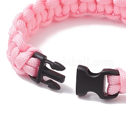 7 Inner Cores Polyester & Spandex Cord Braided Bracelets for Men Women&nbsp;BJEW-JB12509-03