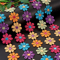 Colorful Polyester Lace Trim&nbsp;OCOR-TAC0001-17