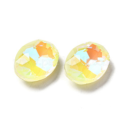 Mocha Fluorescent Style Glass Rhinestone Cabochons&nbsp;X-GGLA-M005-01A-226MK