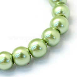 Baking Paint Glass Pearl Bead Strands&nbsp;HY-Q003-3mm-26
